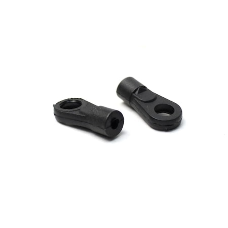 Racers Edge Shock Rod Ends RCE Shocks Spare Parts, Black RCE1882